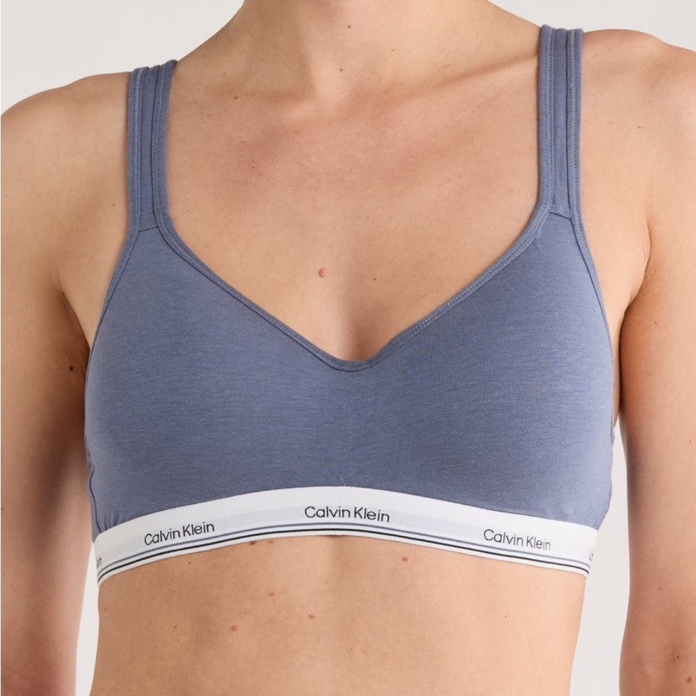 Calvin Klein Forest Green Bralette - Picture 2 of 5